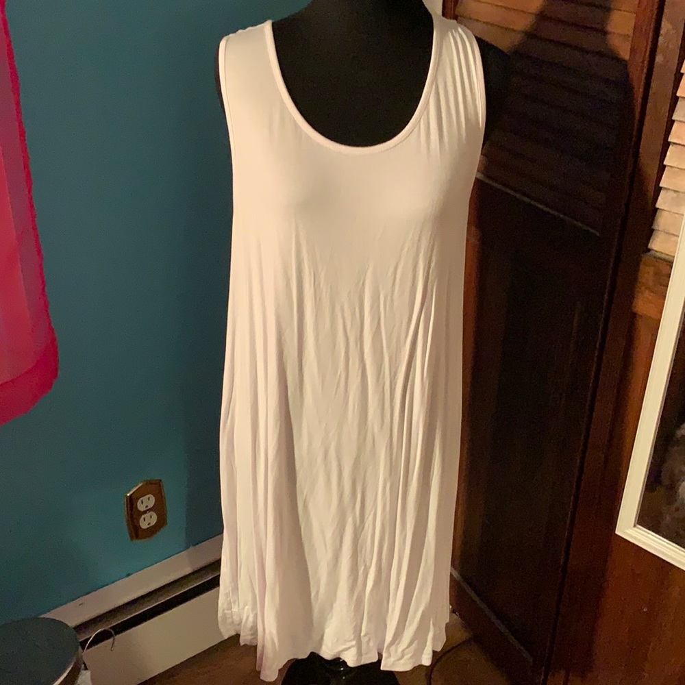 White Tank Dress
